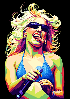 Amyl Pop Art Portrait