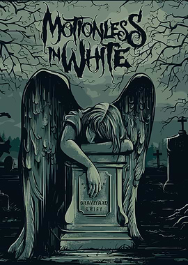 Motionless In White Graveyard Shift Artwork
