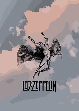 Led Zeppelin Icarus Album Art