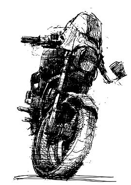Motorcycle Sketch