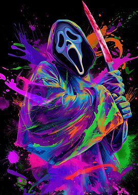 Colorful Ghostface