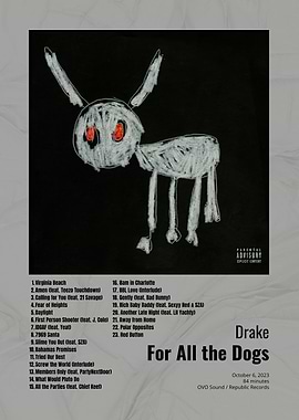 Drake - For All the Dogs Album
