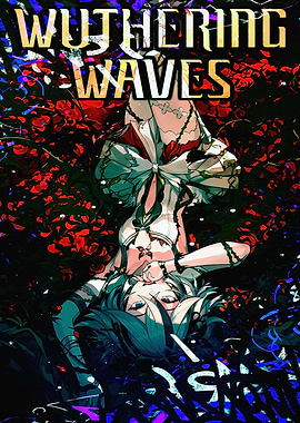 Wuthering Waves Anime Girl Illustration