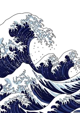 Great Wave Illustration