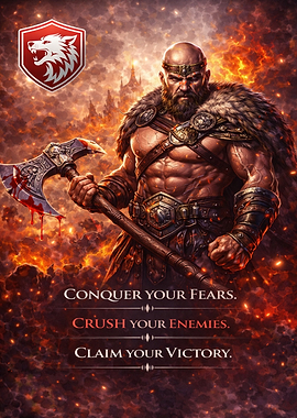 Viking Warrior with Axe