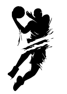 Basketball Player Silhouette