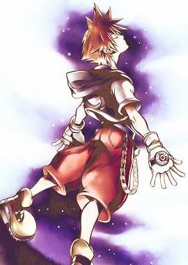 Kingdom Hearts Sora Character Art