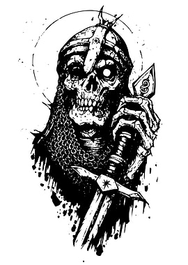 Skull Knight with Sword