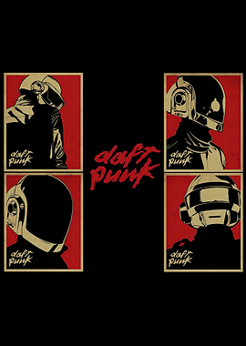 Daft Punk Poster Art