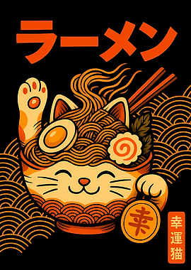 Maneki Neko Ramen Bowl