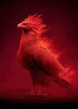 Fiery Phoenix Rising