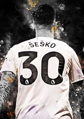 Sesko Number 30 Art