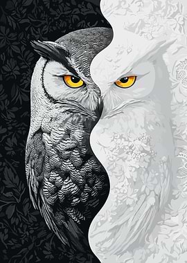 Yin Yang Owls