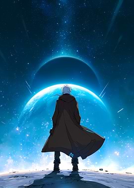 Stargazer at the Edge of the World