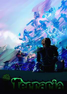 Terraria Game Poster