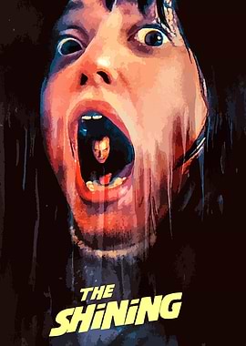 The Shining Movie Poster Art
