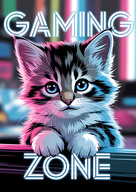 Gaming Zone Kitten