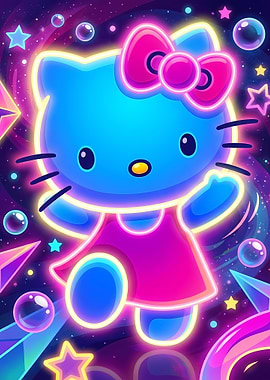 Hello Kitty in Space