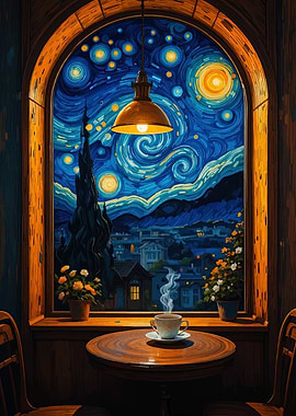 Starry Night Cafe