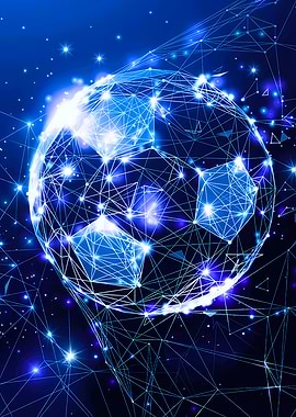 Futuristic Soccer Ball Network