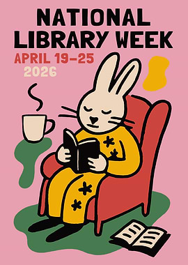 National Library Week 2026 Wall Art