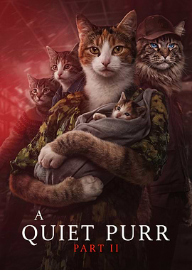 A Quiet Purr Part II Movie Poster Parody