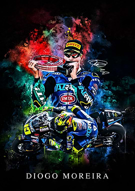 Diogo Moreira Motorcycle Racing