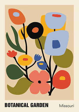 Botanical Garden Missouri Abstract Art