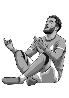 Rayan Cherki Black and White Version