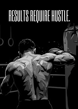 Results Require Hustle Boxing Gym