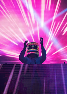 Marshmello DJ Performance