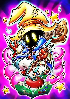 Vivi Ornitier on a book