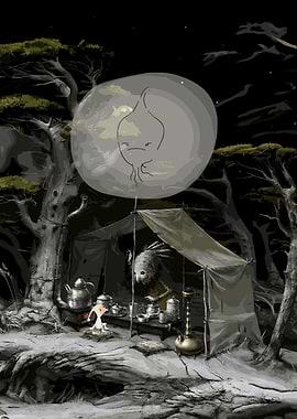 Mystical Tea Party in the Woods