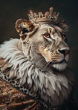 Lion Queen Portrait