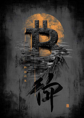 Ukiyo Minimalism Bitcoin