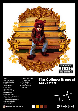 Kanye West - College Dropout Album Cover