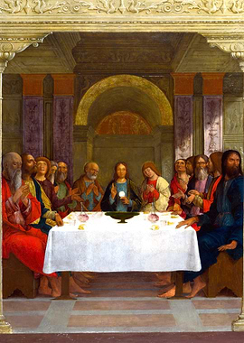 The Last Supper Painting