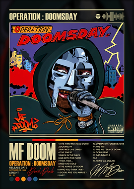 MF DOOM - Operation: Doomsday Album Art
