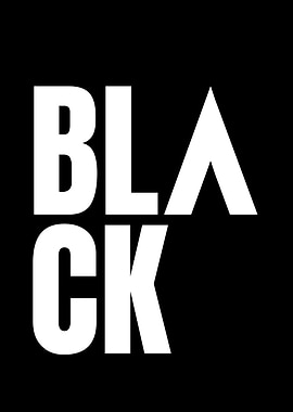 Black Text on Black Background