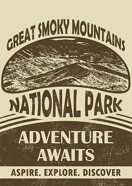 Great Smoky Mountains National Park Poster
