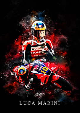 Luca Marini Motorcycle Racing