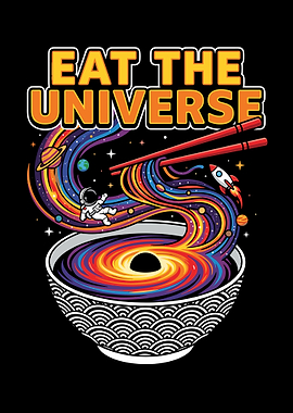 Eat the Universe Ramen Bowl