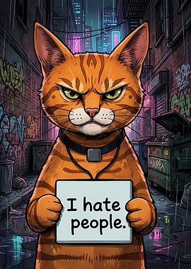 Grumpy Cat Hates People