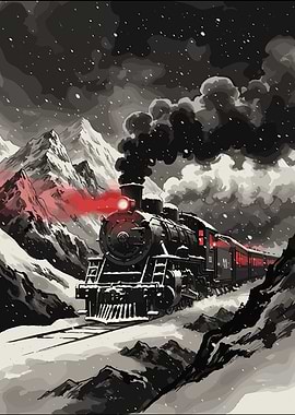 japan landscape at winter