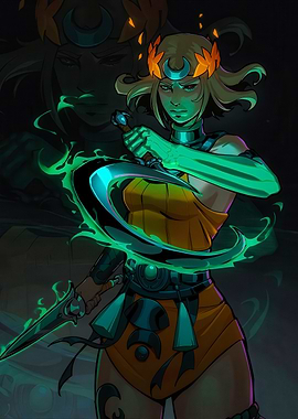 Hades Game Character Illustration