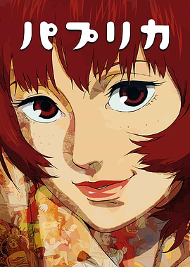 Paprika Movie Character Portrait