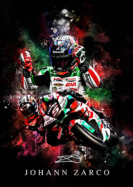 Johann Zarco Motorcycle Racing