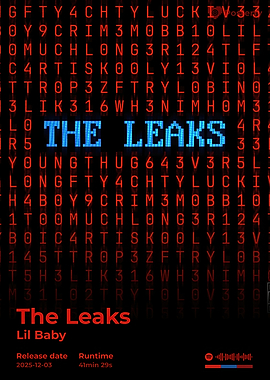 Lil Baby - The Leaks Poster