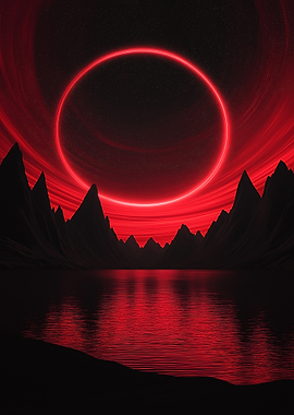 Red Ring Landscape