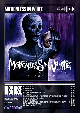 Motionless In White - Disguise Album
